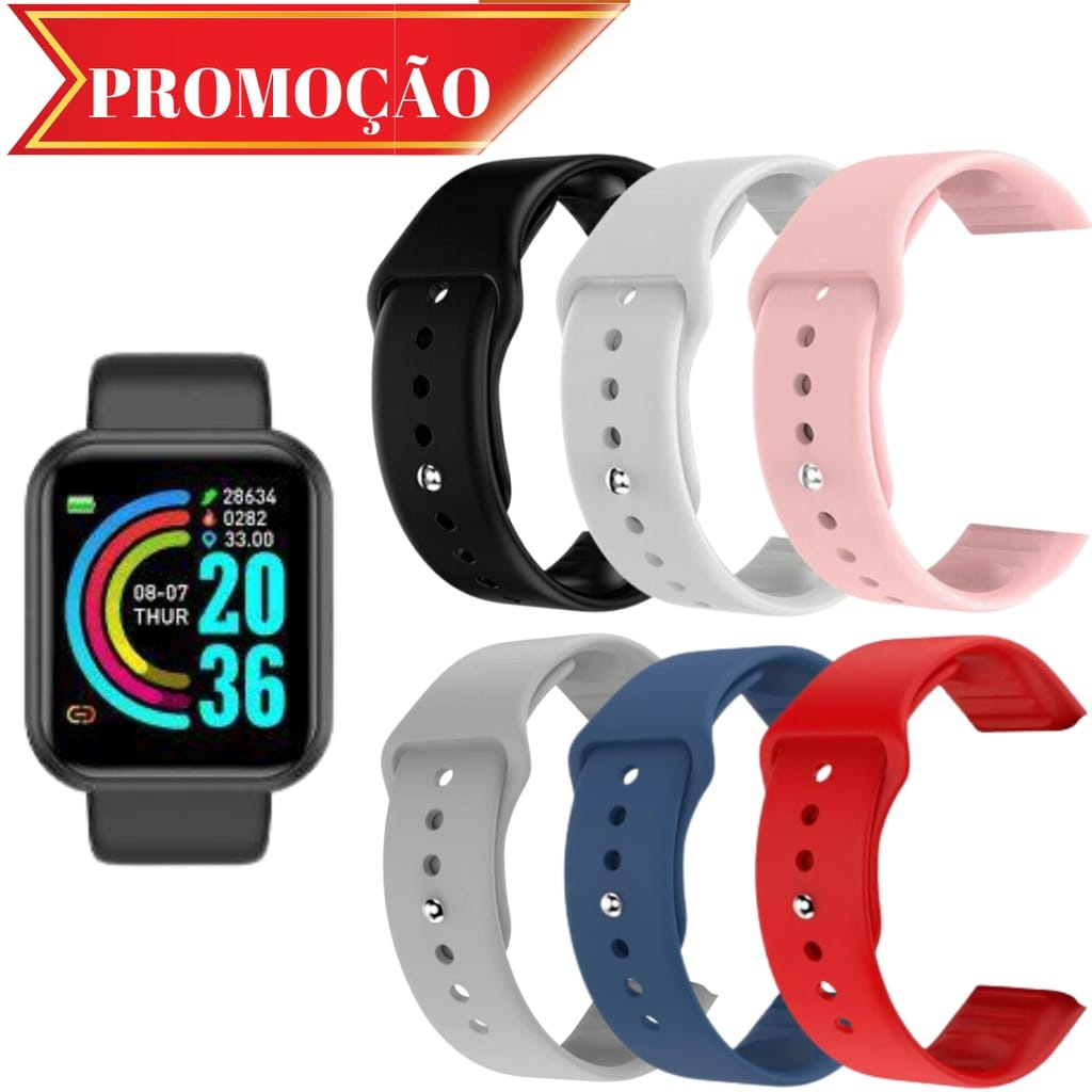 Pulseira D Para Smartwatch D Y D Smartwatch V Pulseira De Encaixe Usb Pronta Entrega