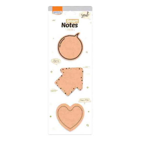 Bloco Adesivo Smart Notes Tokens Kraft | Shopee Brasil