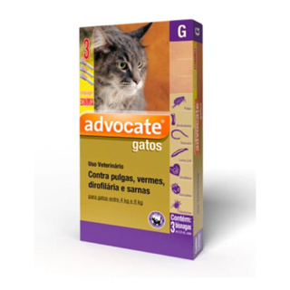 Antipulgas Combo Advocate para Gatos entre 4 e 8kg 0,8ml