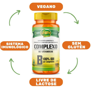 Complexo B 60 Comprimidos 500mg - Unilife | Shopee Brasil