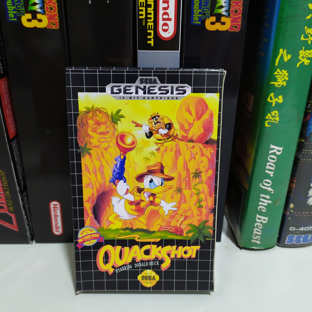 Quackshot Megadrive – Jeu Donald Duck – Bon état – Sega Genesis – PAL