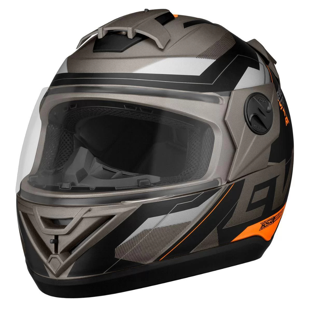 Capacete Moto Fechado Pro Tork Liberty Evolution G8 Evo Grafite