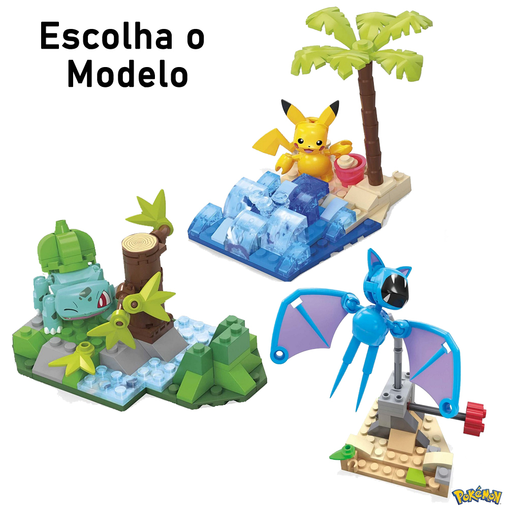 Mega Construx Pokémon Jogo de construção Ruínas Esquecidas, Modelo