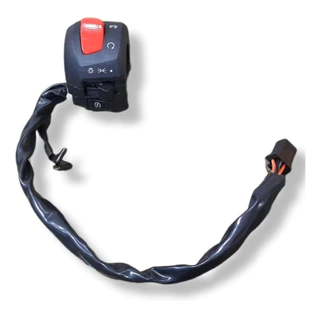 Punho Interruptor Partida Lado Direito Moto GSR 125/150i 2012 Até 2018