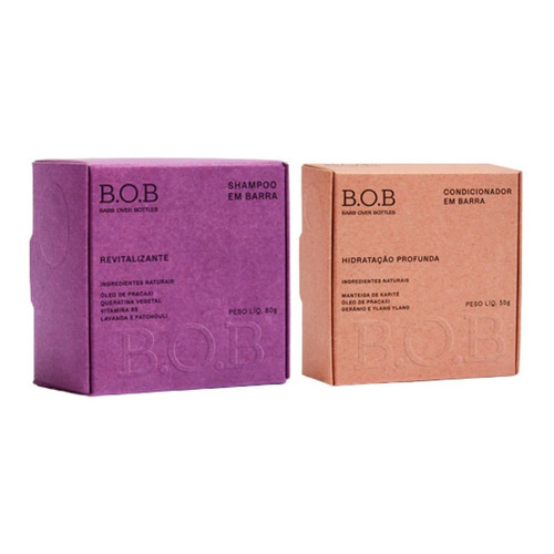 Shampoo E Condicionador Em Barra Bob Revitalizante Profundo Shopee Brasil