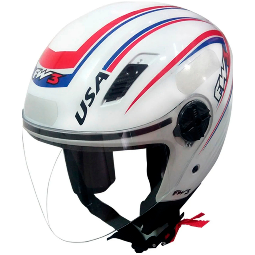 Capacete Fw3 X Open Aberto Países USA