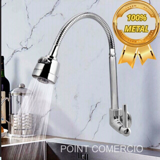 Torneira Gourmet de Parede Inox
