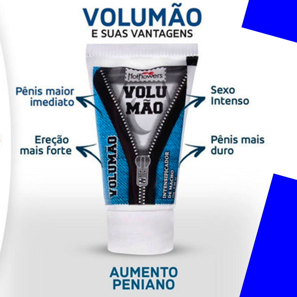 Gel Volumão Lubrificante Intimo sexy Masculino Produtos eróticos 25G top sex  shop | Shopee Brasil