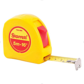 Trena Fita de Aço 5m com Trava Kts34 5m Starrett