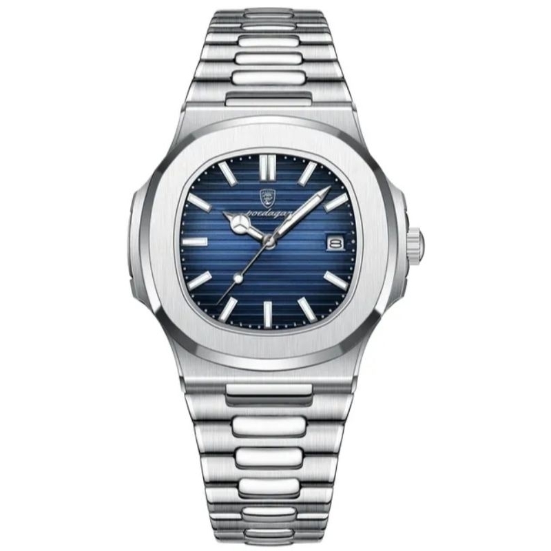 Relógio Masculino Poedagar 40mm casual quartz pronta entrega