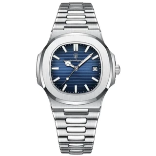 Relógio Masculino Poedagar 40mm casual quartz pronta entrega