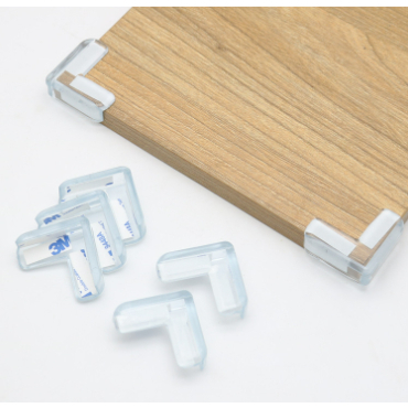 Protetor De Quina Silicone Mesa Segurança Para Crianças E Bebes Proteção