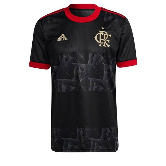 Camisa do Flamengo Preta de Ótima Qualidade - Versão Torcedor 2023/2024 Envio Imediato