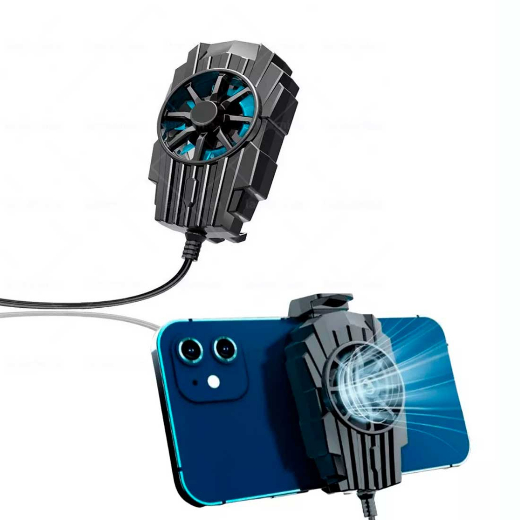 Eulbevoli AK03 Ventilador de resfriamento para celular, controle de jogos  para celular de operação simples e leve para jogar : :  Eletrônicos