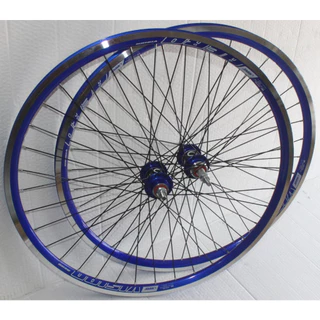 Par de Roda/Jante de Bicicleta Aro 26x1,95 Viper Aero Cubos Rolamentos Raio Fino Varias Cores