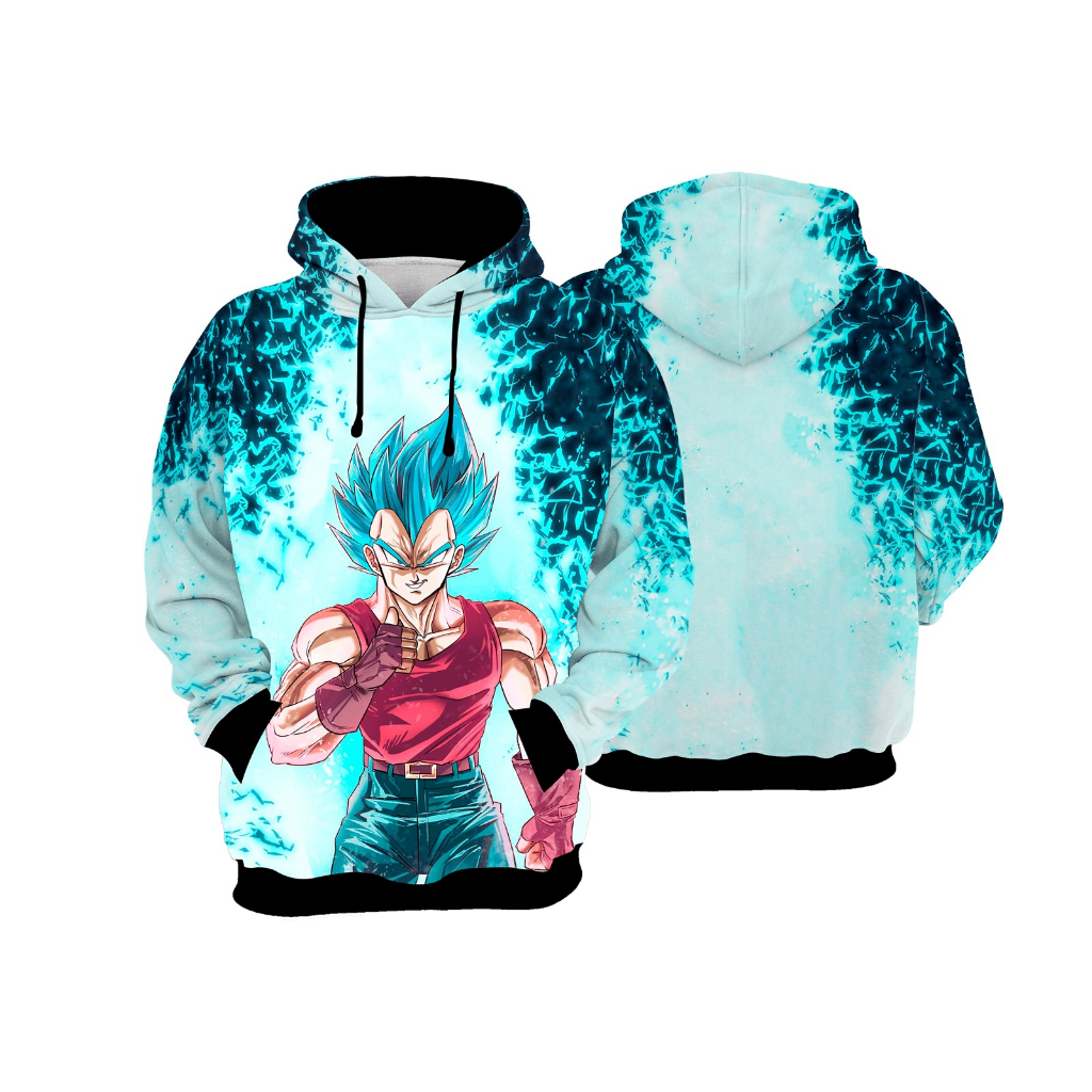 Moletom Vegeta Moletom Dragon Ball Fabulous Large Z
