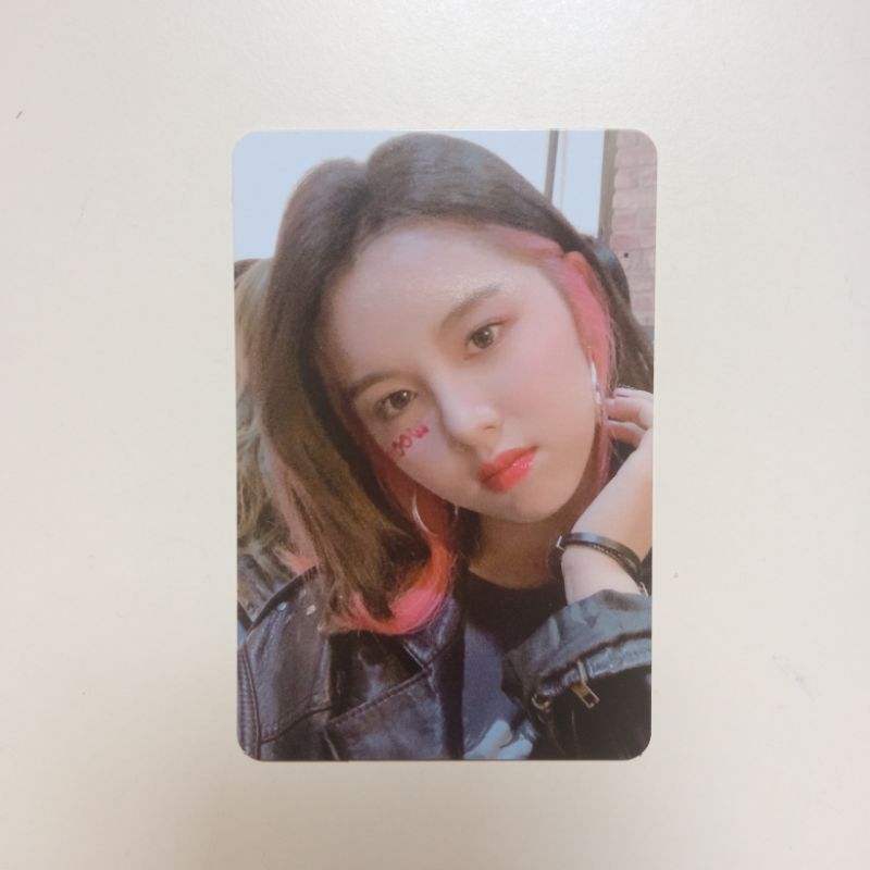 Woo!Ah! Photocard Kpop oficial wooah Photocards Qurious Wish Lucy