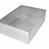 FORMA RETANGULAR 30X40X10 ALTA DE ALUMINIO ALTA TEMPERATURA PARA BOLO 1 PEÇA (5)