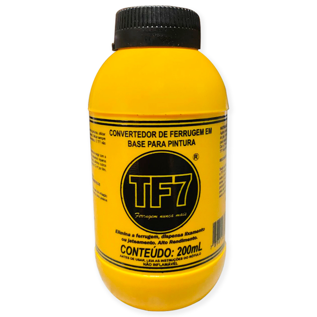 Tf7 Fundo Convertedor De Ferrugem Tubo 200ml