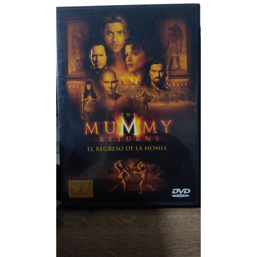 DVD The Mummy Returns El Regreso Da La Momia 1165 | Shopee Brasil