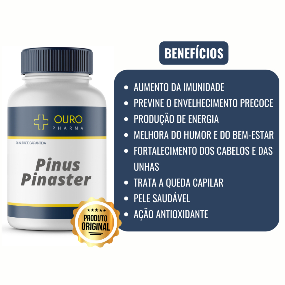Pinus Pinaster - Picnogenol | Shopee Brasil