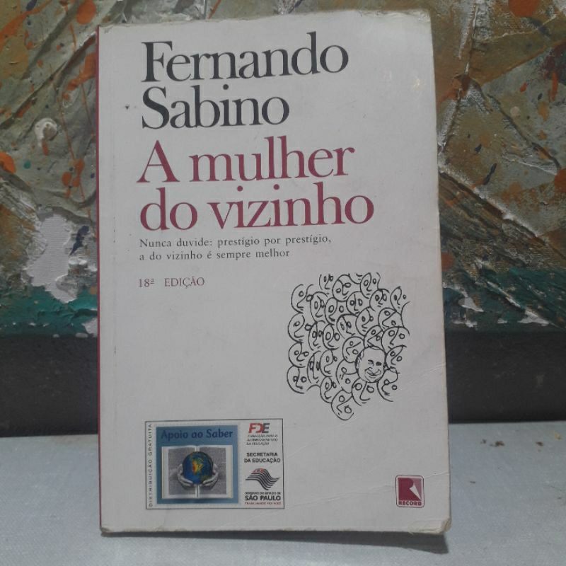 a mulher do vizinho - fernando sabino | Shopee Brasil