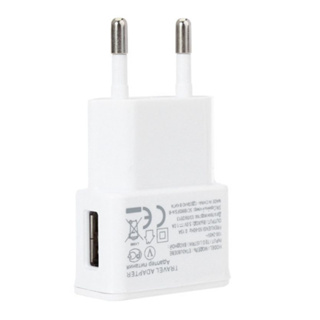 30x Carregador Tomada Plug Branco Do Lado Adaptador Fonte Usb 5v 1A Bivolt (VERIFICAR DESCRIÇÃO)