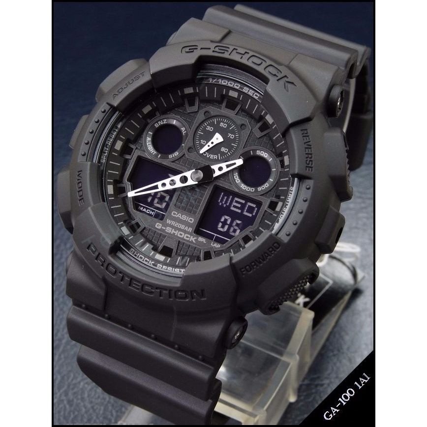 Relógio Masculino Shock Ga100 Militar Digital Analógico Esportivo Sport Silicone