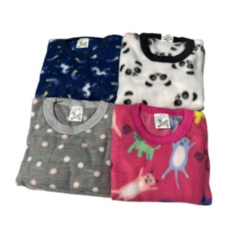 Pijama Soft Longo Infantil Inverno Menino Menina Bebe