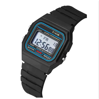 Relógio Esportivo Digital F-91W Masculino | feminino