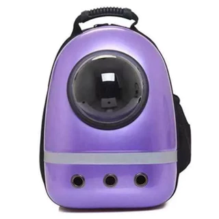 Mochila Bolsa Pet Gato Cachorro Cães Astronauta Passeio Visão Panorâmica