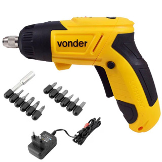 Parafusadeira a Bateria Vonder Bivolt 3,6V c/ acessórios