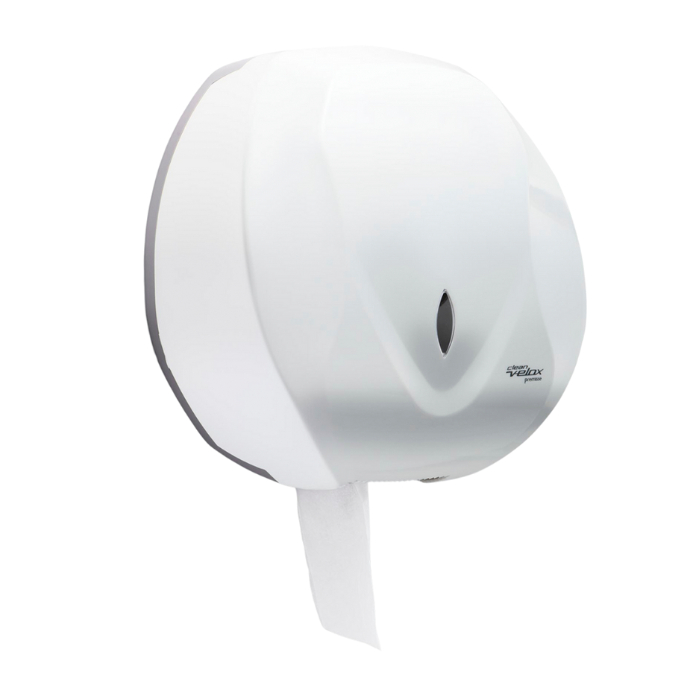 Dispenser Banheiro Suporte Porta Papel Higi Nico Rol O Institucional Premisse Velox Branco