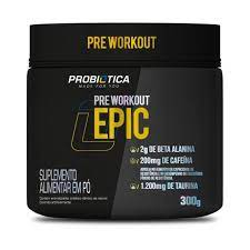 Pré Treino - Pré Workout Epic 300g - Probiótica