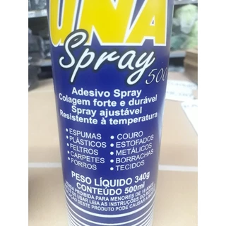 Cola Spray Contato UNA 500ml Aerossol.