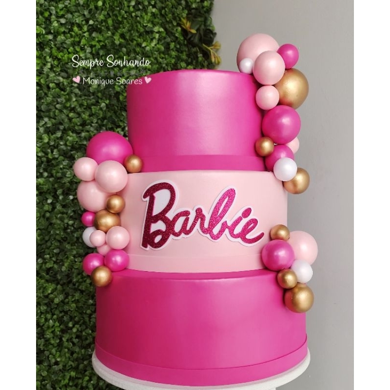 Bolo Barbie Paris 4 Andares