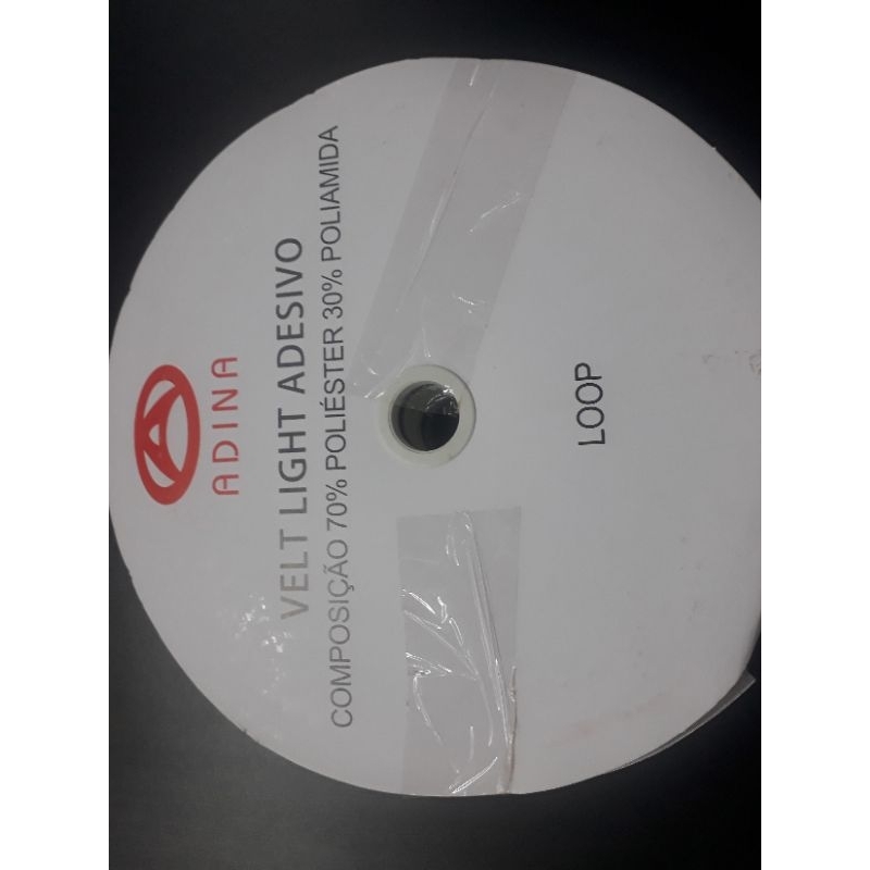 velcro Adesivo 25mm' PRETO - 5 metros Oferta