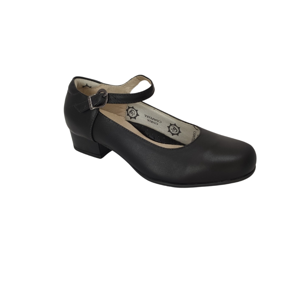 Sapatilha de Dança Gaúcha Prenda Confort Couro