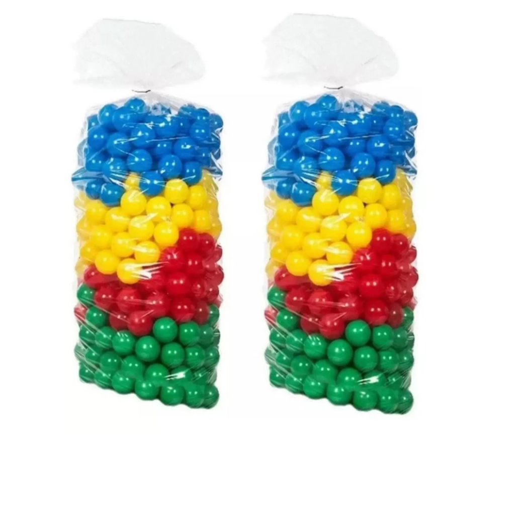 Bolinha plástica colorida para piscina de criança 76mm 50 Unidades A melhor qualidade do mercado.