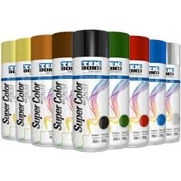Tinta Spray TEKBOND 350ml 250g Uso geral - Diversas Cores