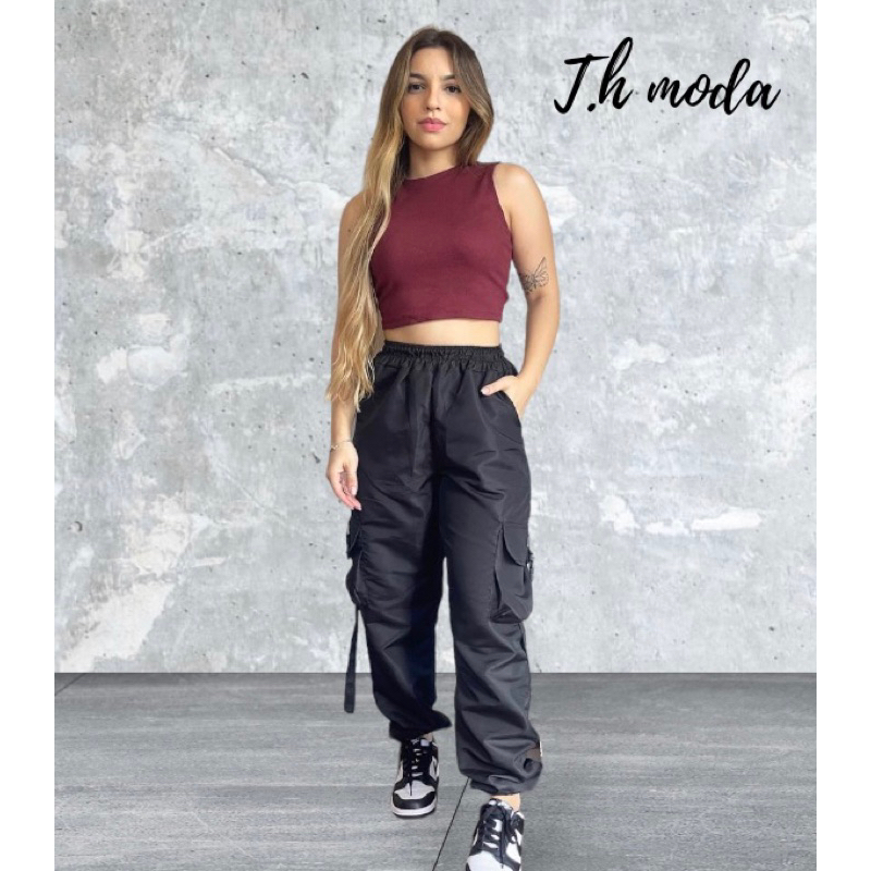 Calça jogger best sale overcome feminina