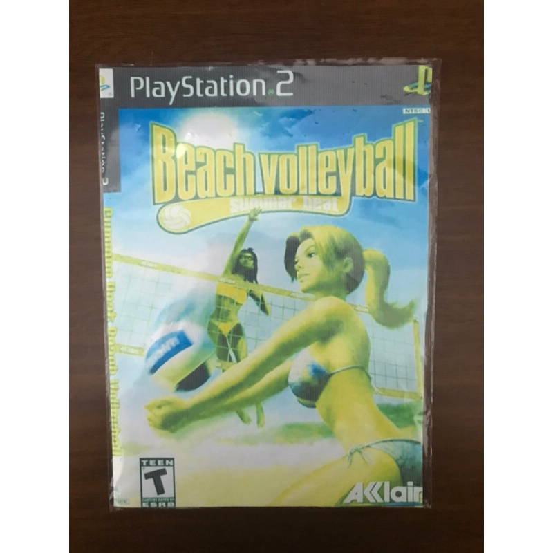 SUMMER HEAT BEACH Volleyball - Playstation 2 PS2 Game - Complete Works Great EUR 14,46 - FR