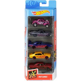 Hot Wheels Pack 5 - HW Flames - 2020 - GHP60