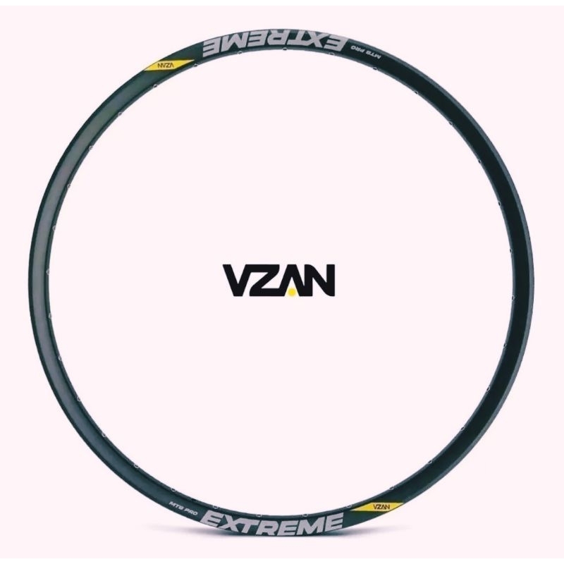 Aro Vzan Extreme Pró Disc Tubeless Aro 29 32 Furos Com ilhós inoxidável Alumínio 6061