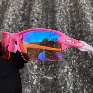 oculos de sol Flak 2.0 Rosa lente prizm b Branca vilão cores novas