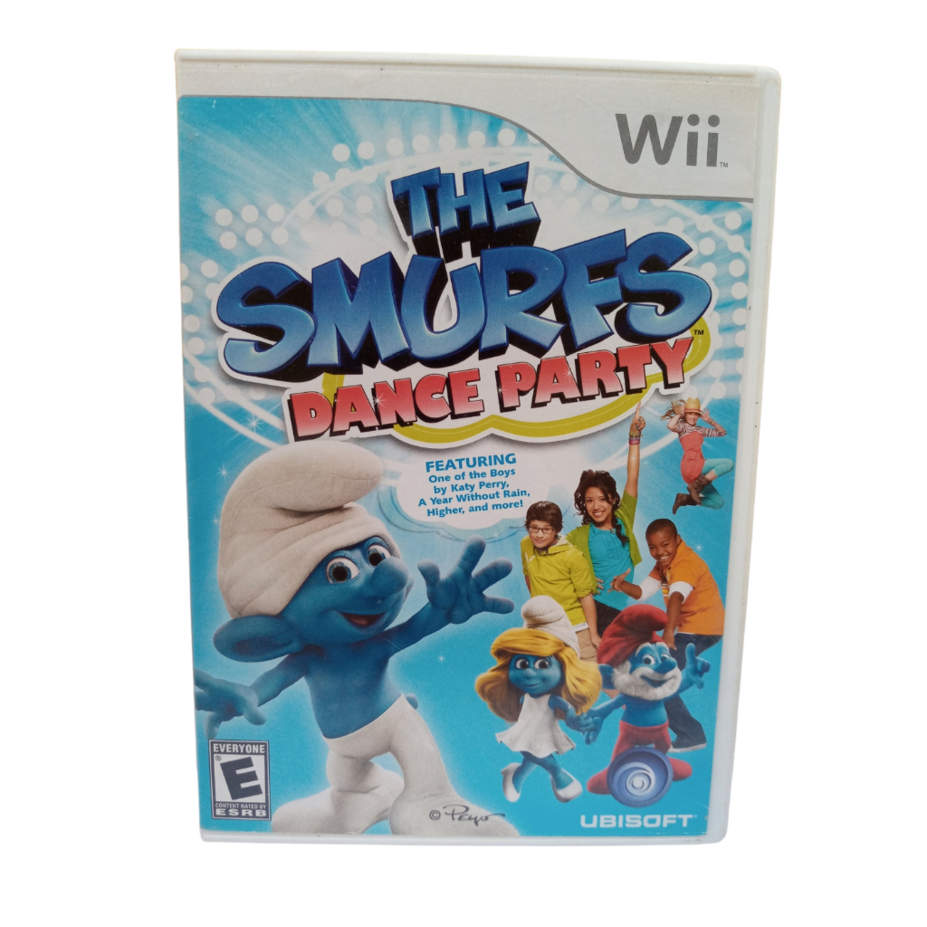 Jogo The Smurfs Dance Party Wii Wii U Original Midia Fisica