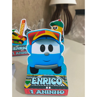 Léo o Caminhão e sua turma, brinquedos disponíveis em nossa loja virtual  Shopee Impresso em 3D em plástico biodegradável tipo PLA, pintura e  acabamento, By 3D Soluções e Decoração