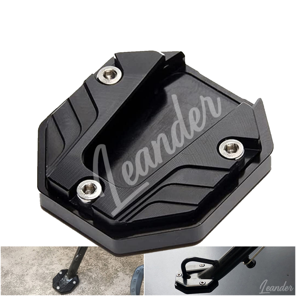 Ampliador Base Do Descanso Pezinho Universal Moto