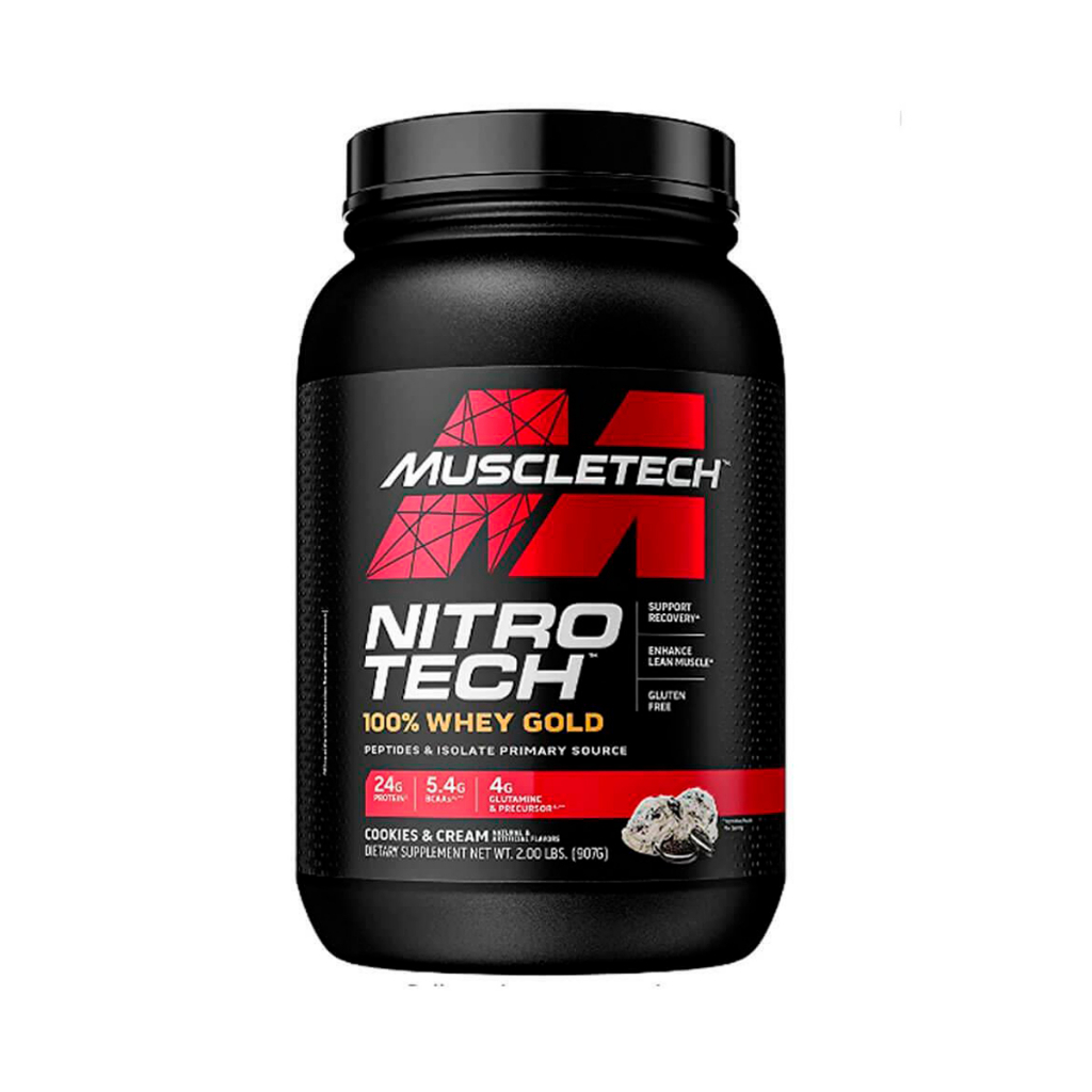 Nitro Tech 100% Whey Gold 1.02Kg Muscle Tech