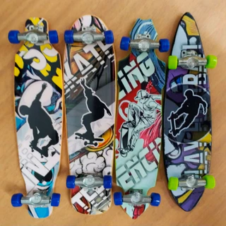 Skate de Dedo Fingerboard Uma Unidade. Estilo Longo Longboard Estoque no brasil - Cor E ilustrações Aleatórias Marisa em Oferta na Shopee